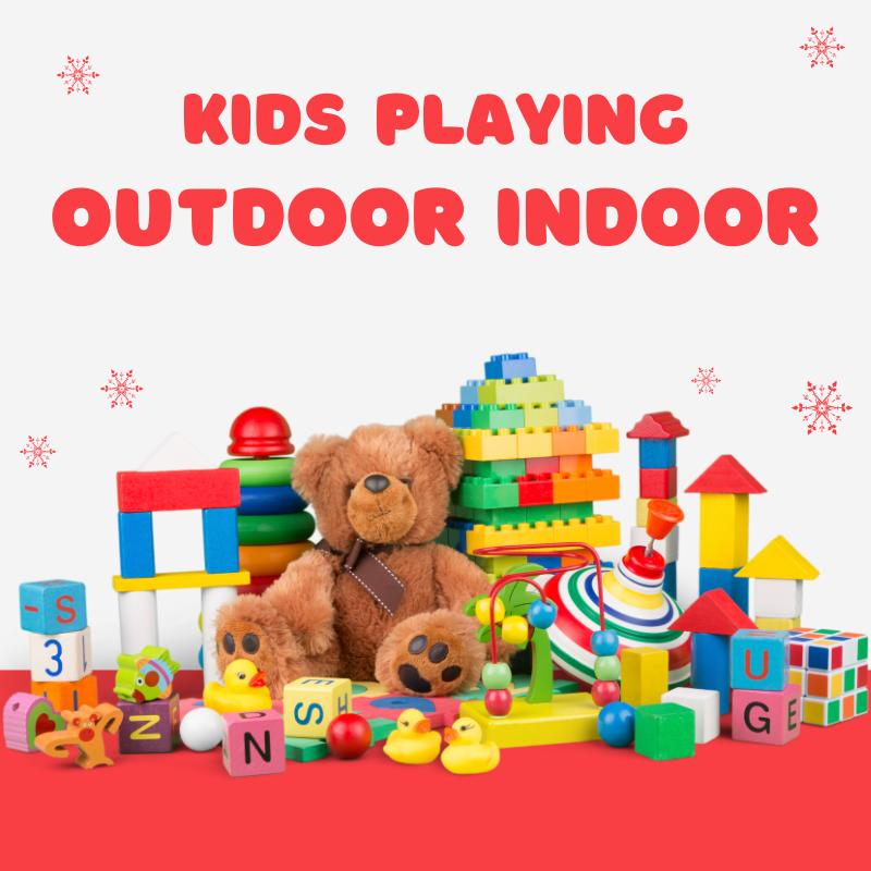 Kids Playing For Outdoor Indoor