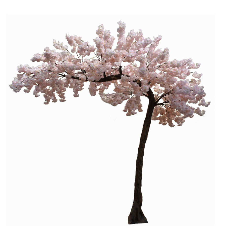 Artificial Corner Cherry Blossom Tree L Shape Indoor decoration plant