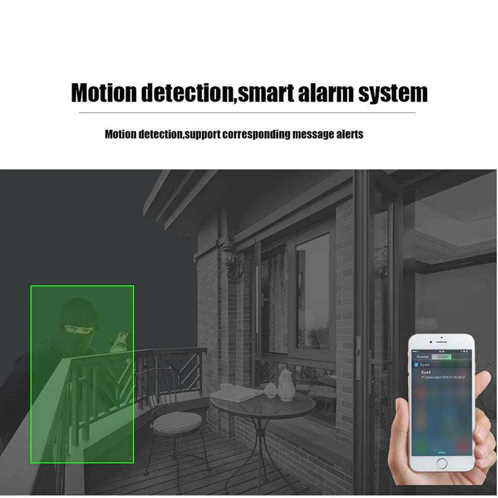 Home Hidden Smart WIFI Camera Motion Detection Alarm CCTV Camera