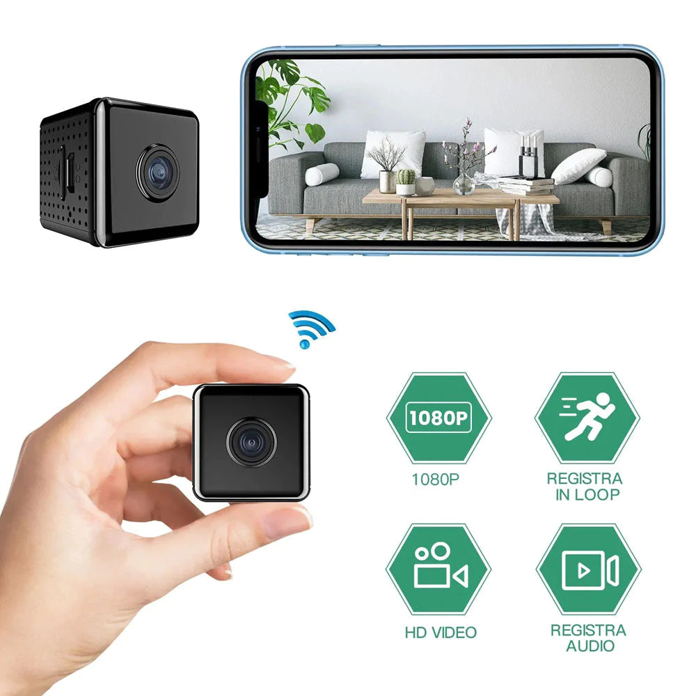 Smart Home Camera HD Mini Wireless Wifi Camera with Motion Detection Spy Camera