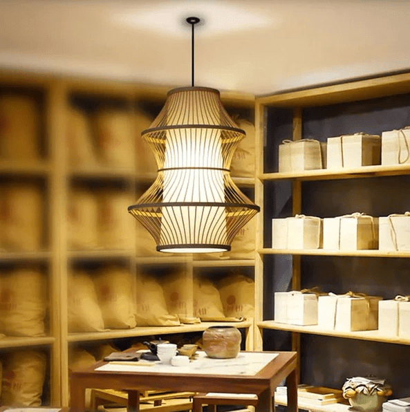 Al Ghani Decorative lampshades made of natural rattan used pendant lamps - Al Ghani Stores