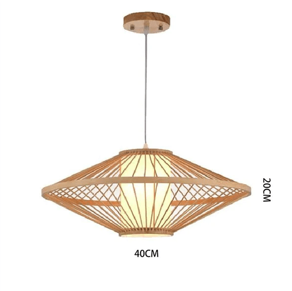 Bamboo Bedroom Living Room Ceiling Chandelier Bamboo Lamp - Al Ghani Stores