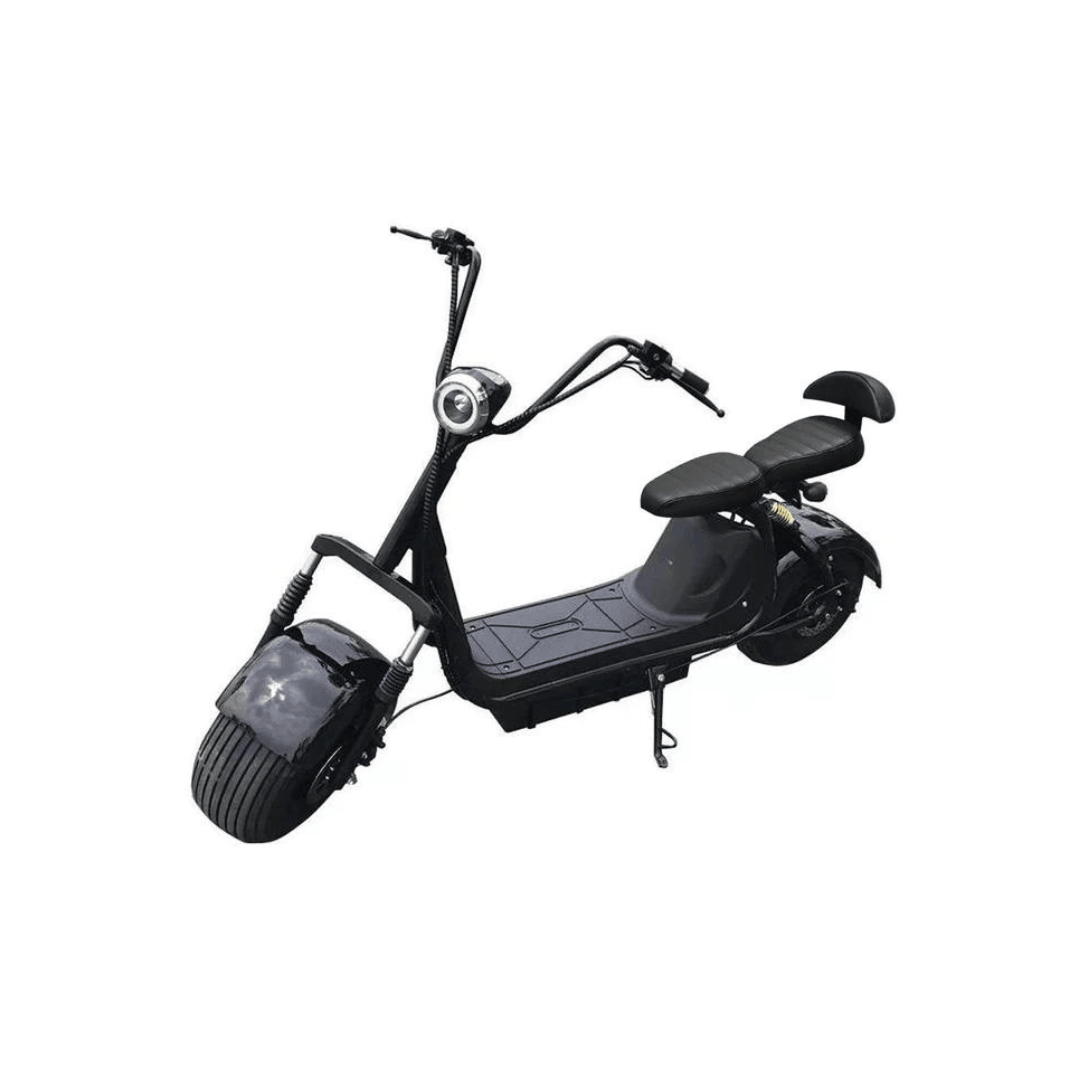 Big Harley BT Speaker tyre Double Seat Electric motorcycle Black with warranty - Al Ghani Stores