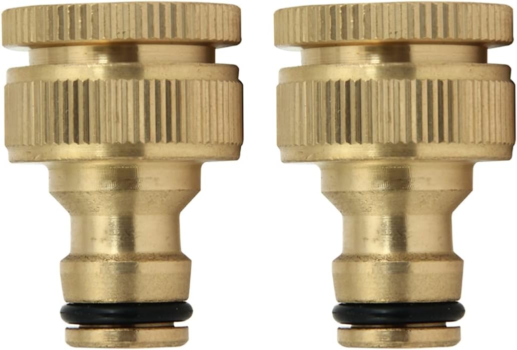 Brass Tap Connector Gold - Al Ghani Stores