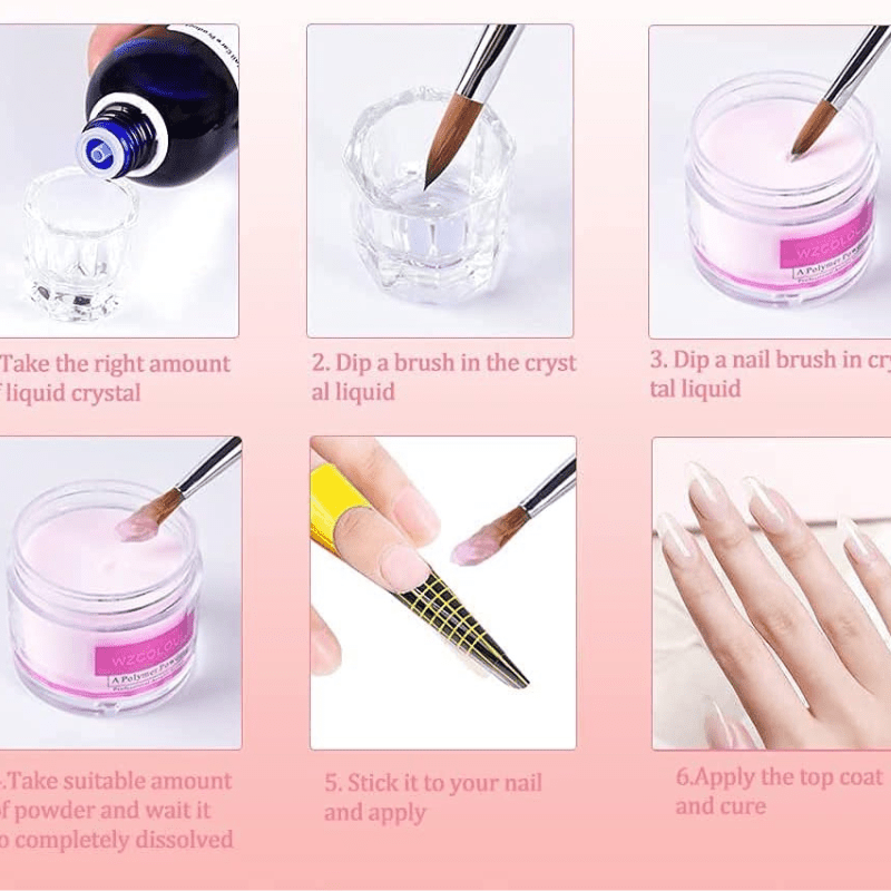 Brush Mixing Acrylic Powder For Nail Extension - Al Ghani Stores