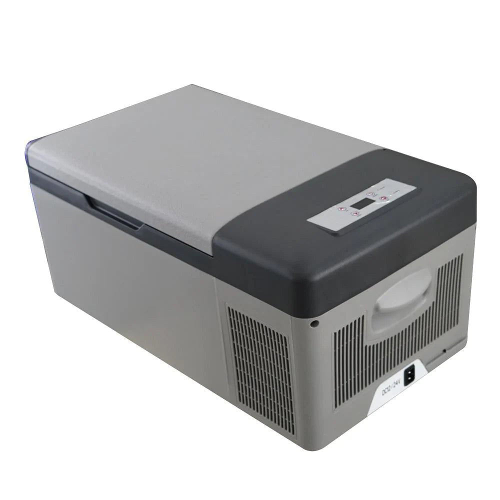 Car Refrigerator 15L C15 12v Thermoelectric car Cooler Camping Fridge Freezer - Al Ghani Stores