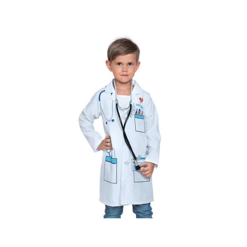 Children's Pretend Doctor Dress-Up Role Play Set (3-8 Years, 80-110cm) - Al Ghani Stores