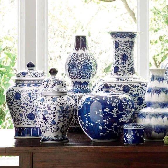 Chinese Vase Cylinder Set - Al Ghani Stores
