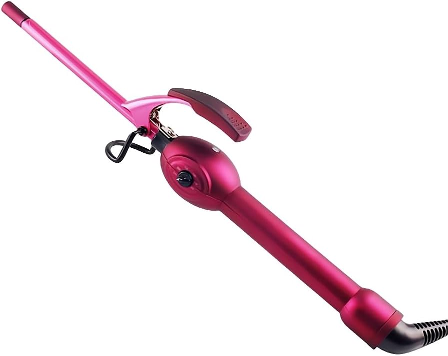 Curling Tongs Small Barrel Curling Wand for Short Long Hair 9MM - Al Ghani Stores