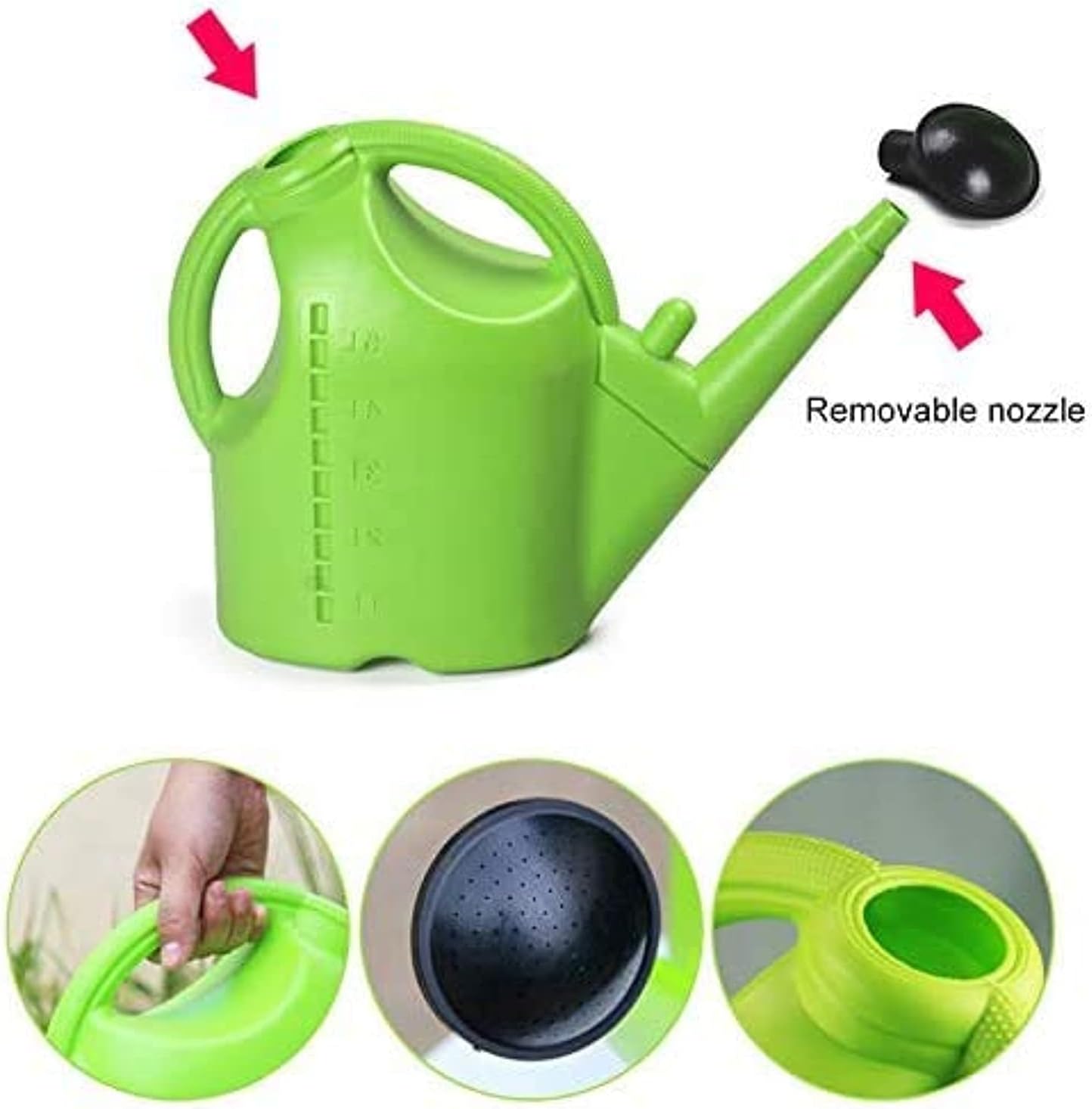 Detachable Watering Can Plant Watering Kettle 2 In 1 5L - Al Ghani Stores