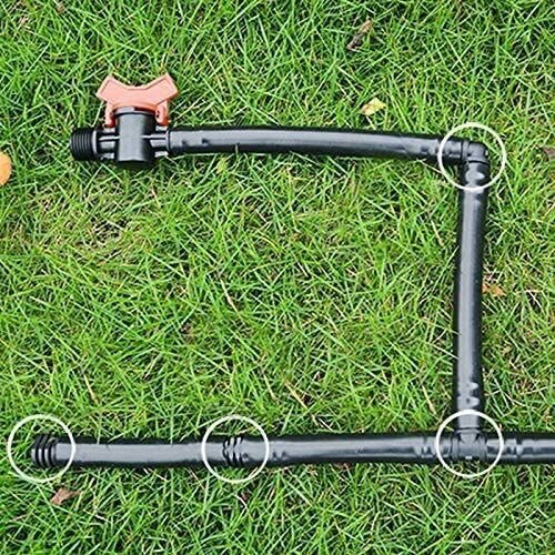 Elbow Irrigation Fitting Kit for 1/2 inch Drip Tubing - Pack of 25pcs - Al Ghani Stores