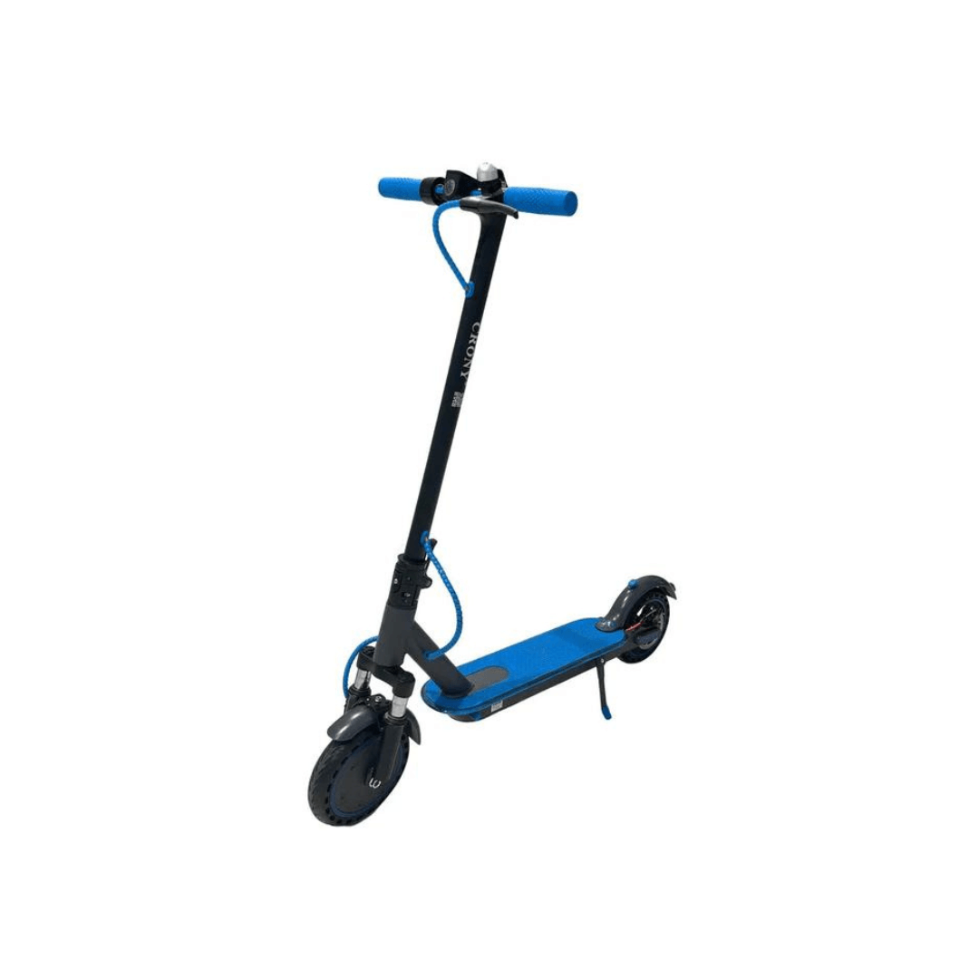Electric E-Scooter Aluminum Alloy Folded 8.5 Inch tires with Suspensions and application Blue - Al Ghani Stores