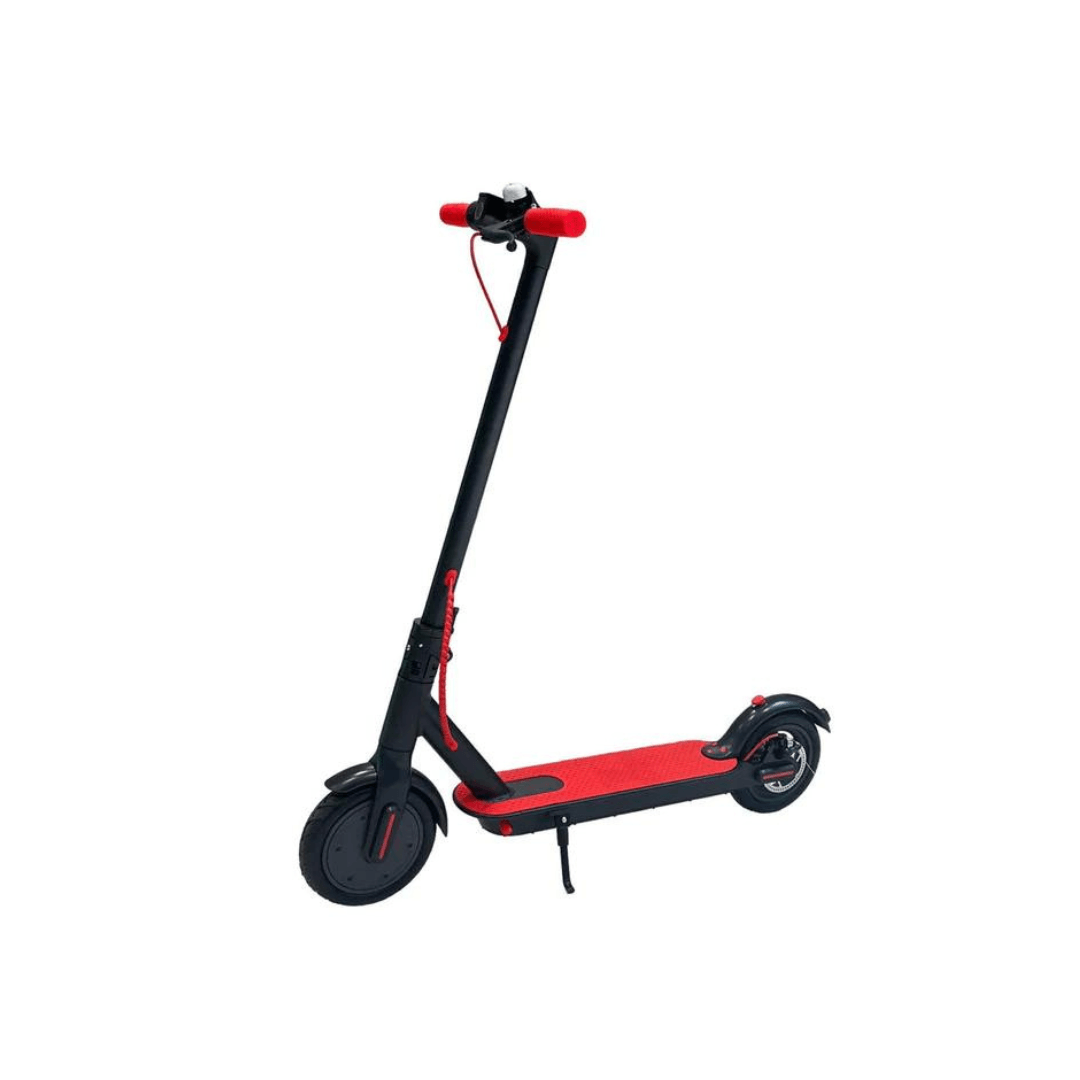 Electric E-Scooter Aluminum Alloy Folded 8.5 Inch tires with Suspensions and application Red - Al Ghani Stores