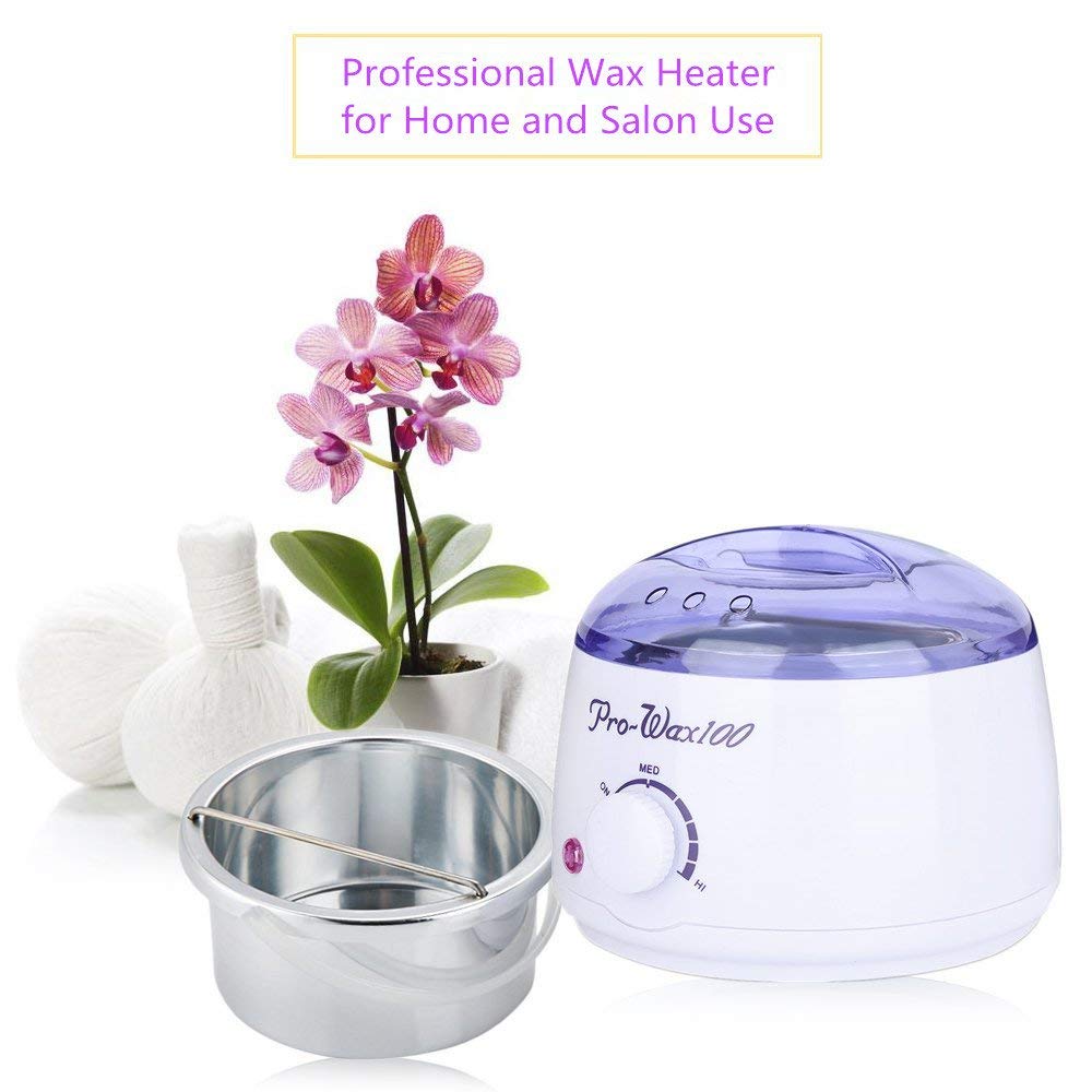 Electric Hot Wax Warmer White Cordless - Al Ghani Stores