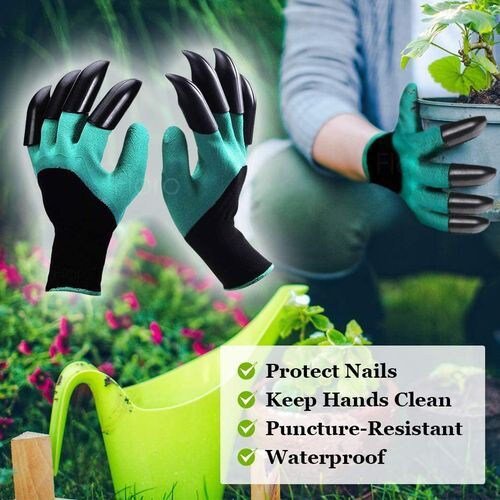 Garden Gloves with Claws - Al Ghani Stores
