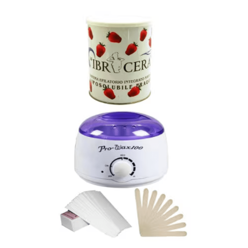 Hair Removing Waxing 4 Piece Set Strawberry - Al Ghani Stores