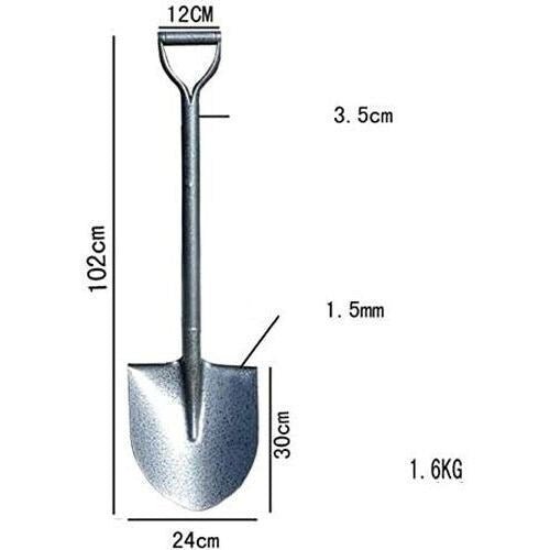 Handle Shovels for Digging Spade Shovel, 40 Inch - Al Ghani Stores