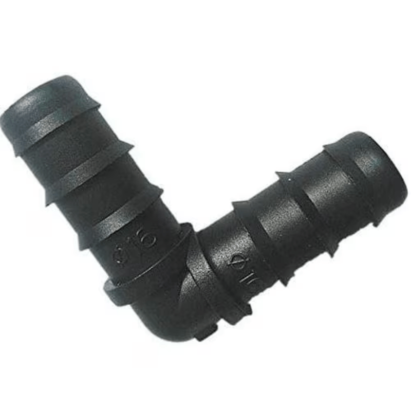 Irrigation 13mm Elbow Connecters for Drip Irrigation Kit, 10pcs, Black - Al Ghani Stores