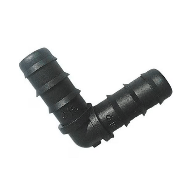 Irrigation 13mm Elbow Connecters for Drip Irrigation Kit, 10pcs, Black - Al Ghani Stores