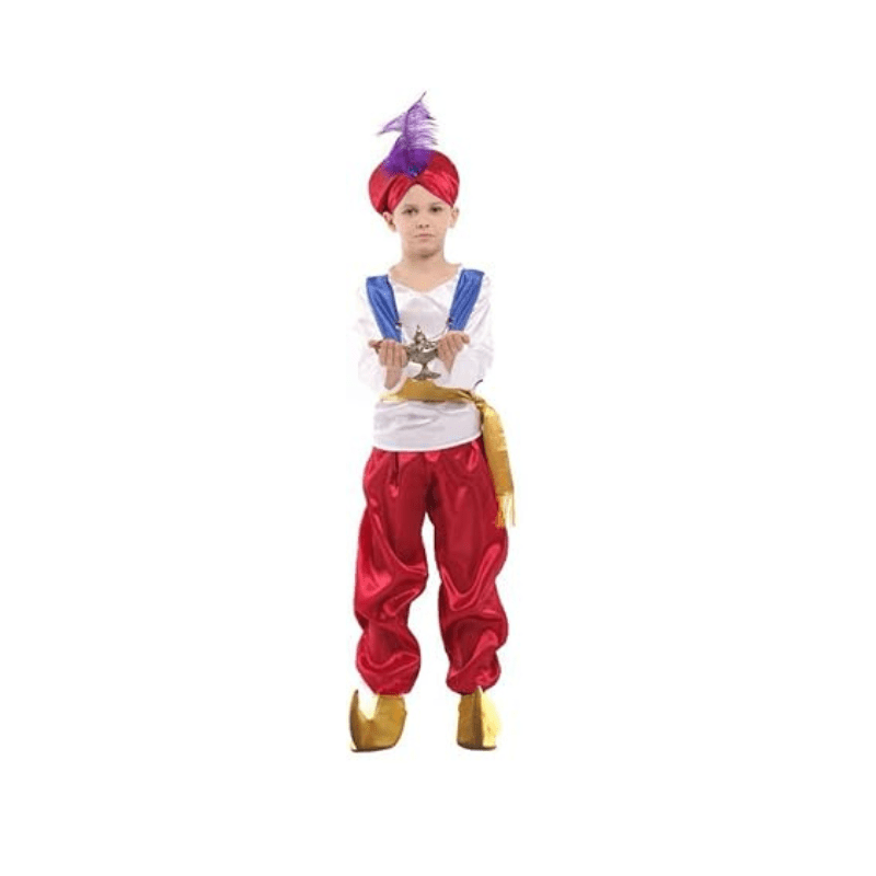 Kids Costume Aladdin costume for Boys ( 5 Piece ) - Al Ghani Stores