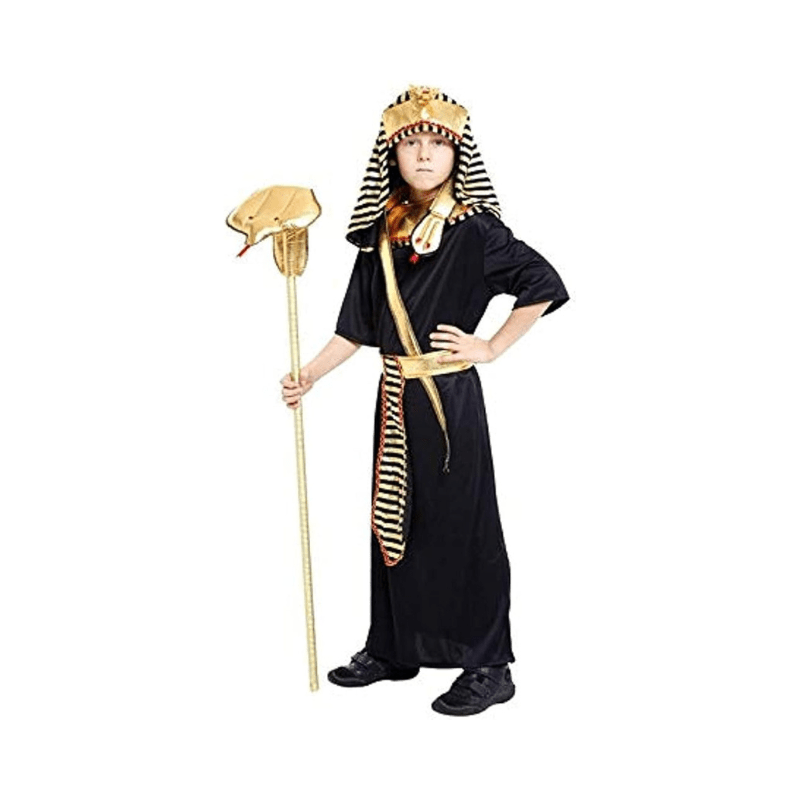 Kids costume Boys' Egyptian Cosplay Suit (5 Pieces, Ages 3-10, 5-7 Years) - Al Ghani Stores