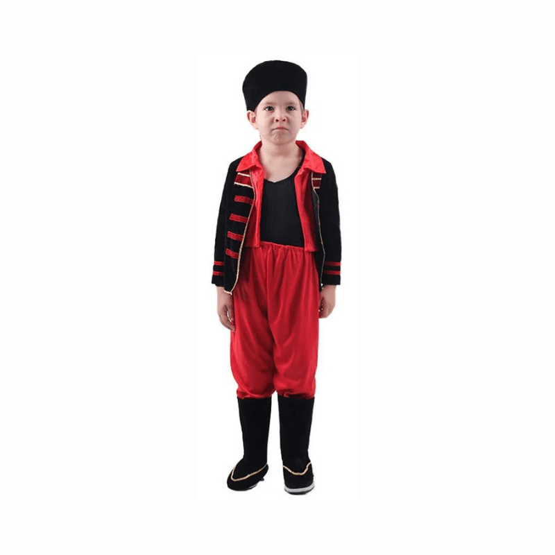 Kids costume the 4-piece Russian cosplay suit for boys is suitable Kids - Al Ghani Stores
