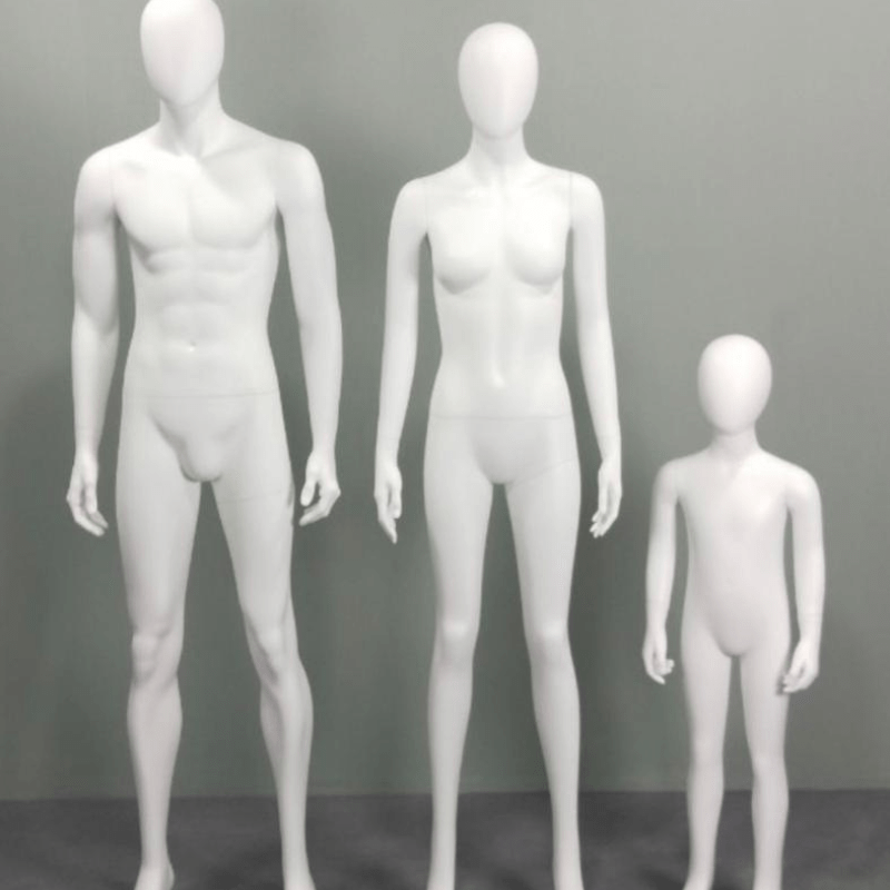 Kids Mannequin Unisex Mannequin Full Body With Stand Shine - Al Ghani Stores