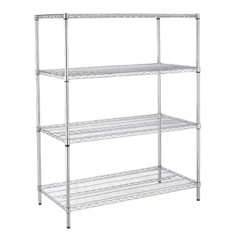 kitchen shelf- Standing Shelf Units Smart 4 Level - 90x45x160 cm - Al Ghani Stores