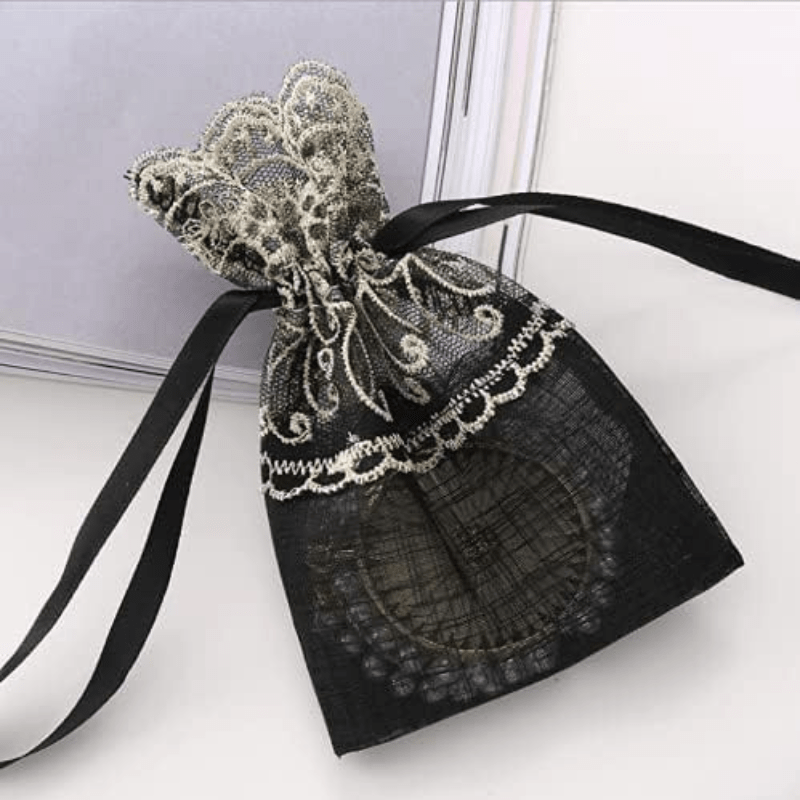 Lace Drawstring Gift Bags Candy Favor Bags 10-Packed - Al Ghani Stores