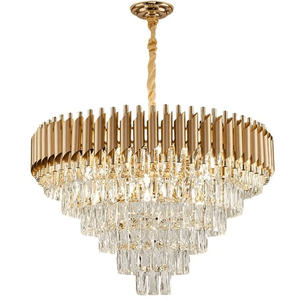Luxury crystal chandelier droplight crystal, lampwork lamps home decor - Al Ghani Stores