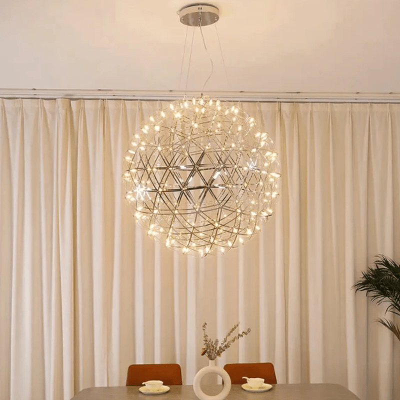 Luxury Round Creative Pendant Lamp Home Decor Modern Led Chandelier Living Room Dining Room Modern Pendant Lamp - Al Ghani Stores