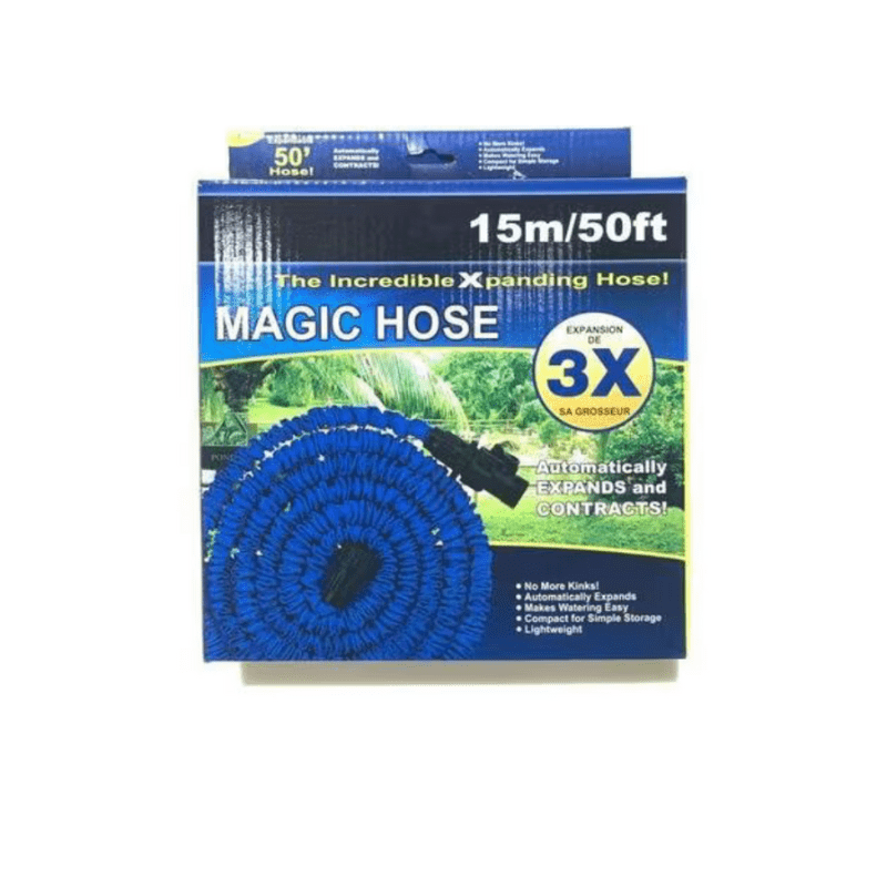 Magic Hose with Spray Nozzle 15m - Al Ghani Stores