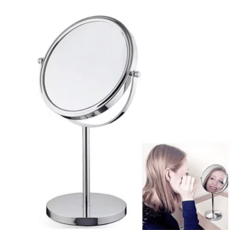 Makeup Mirror Double Sided Vanity Tabletop Magnifying Makeup Mirror - Al Ghani Stores