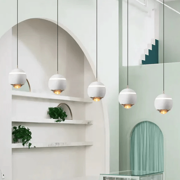 Modern bar, restaurant, pendant light minimalist lighting fixtures LED creative living room bedroom bedside lamp pendant light - Al Ghani Stores