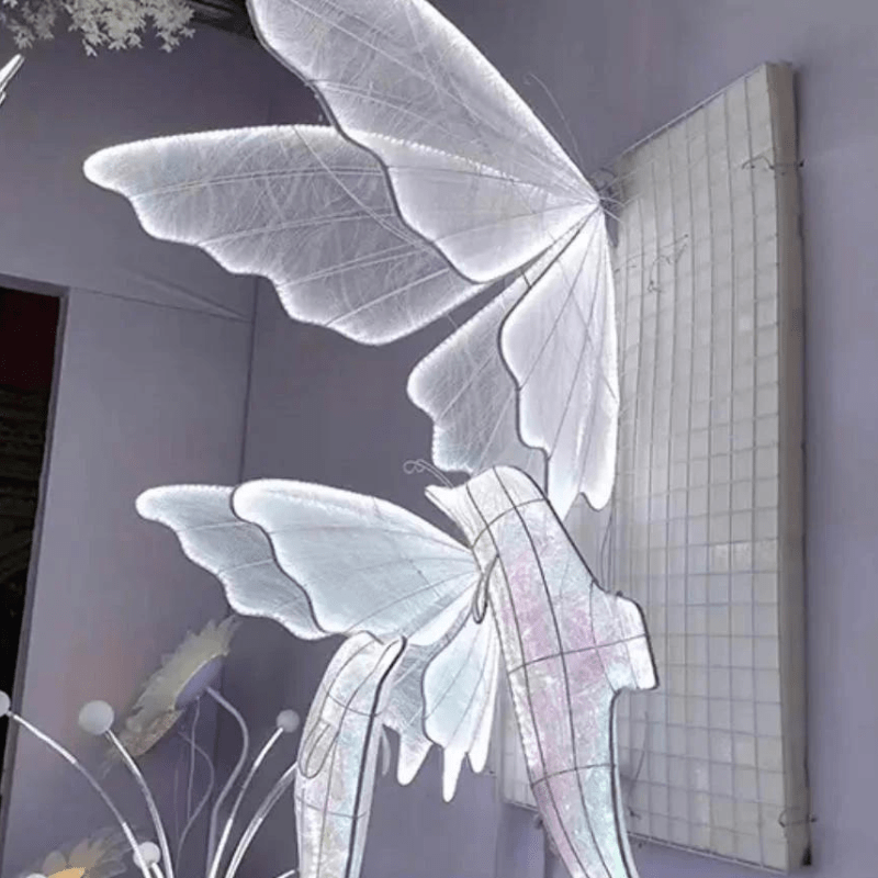Modern Led Standing Lamp For Creative LED butterfly decoration 120cm - Al Ghani Stores
