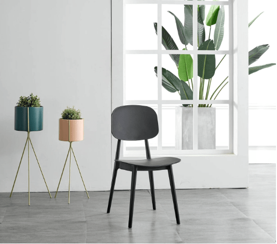 Modern Nordic Chair Stackable Chairs Dining & Leisure Plastic Chairs - Al Ghani Stores