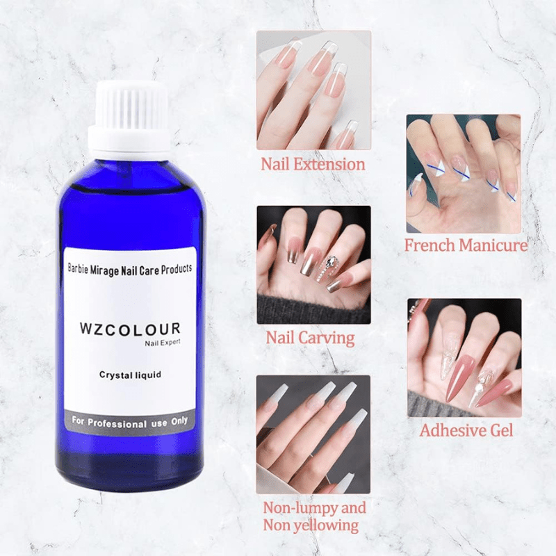 Nail Extension Acrylic Powder with Cristal Liquid - Al Ghani Stores