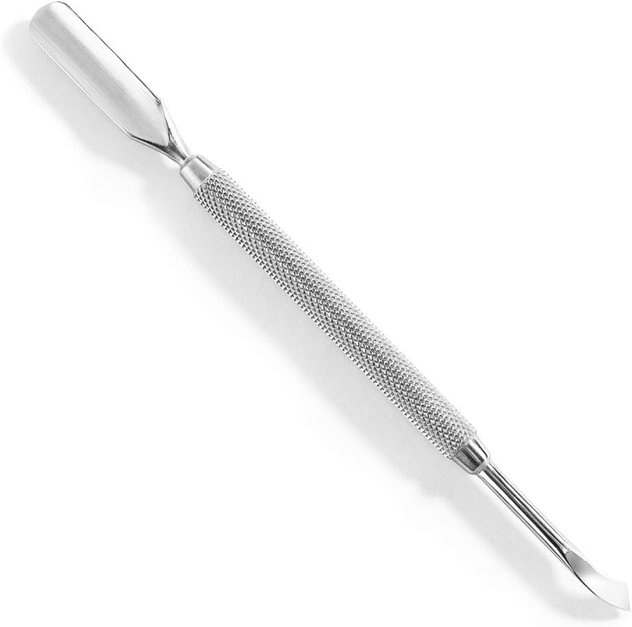 Nail Spoon Pusher Stainless Steel Nail Cuticle Remover - Al Ghani Stores
