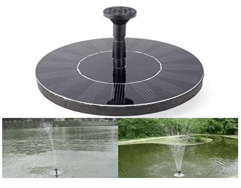 Outdoor Fountain Solar Pump For Mini Garden - Al Ghani Stores