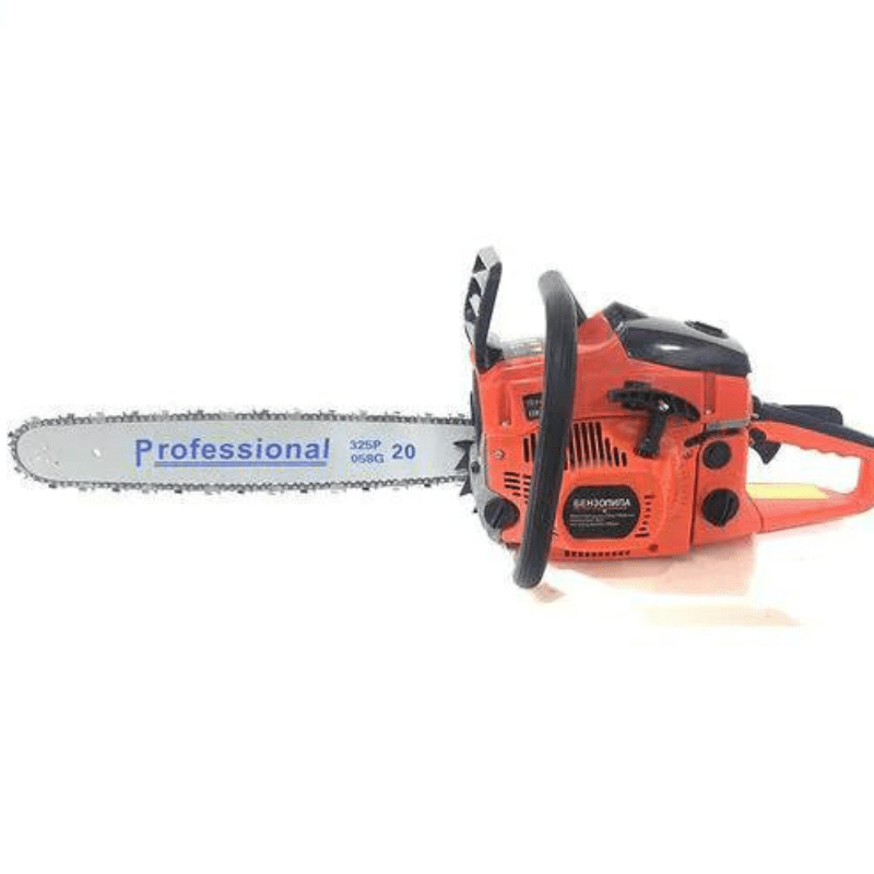 Petrol Chain Saw - GS-5800 Red - Al Ghani Stores