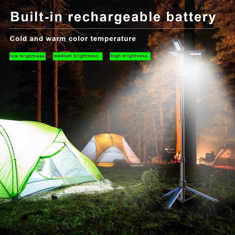 Rechargeable Multifunction Lamp Portable Camping LED Light Fishing Lamp 12V For Car Outdoor - Al Ghani Stores