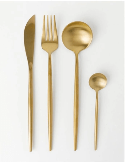 Royal Gold Cutlery Set - Al Ghani Stores