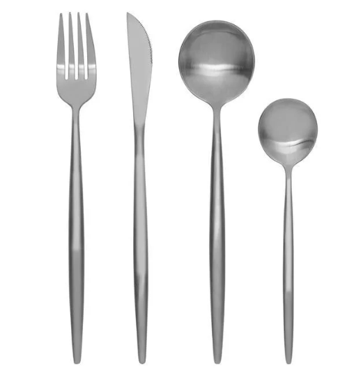 Royal Silver Cutlery Set - Al Ghani Stores