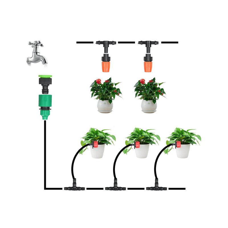 Saving Water Automatic Micro Drip Irrigation System Garden - Al Ghani Stores