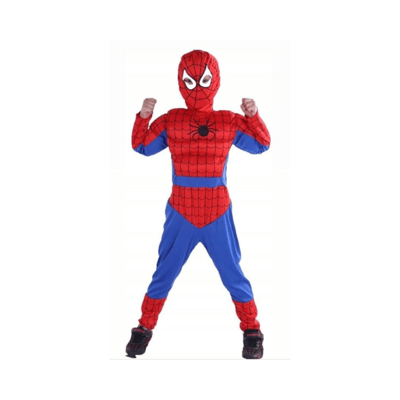 Spiderman Superhero Halloween Cosplay Costume for Kids (4-5 Years) - Al Ghani Stores