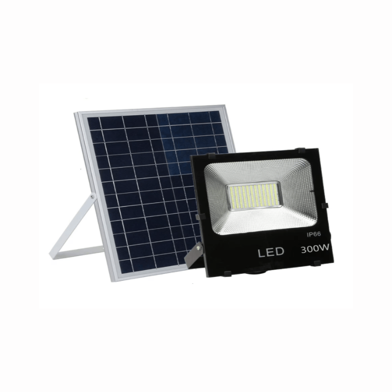 Spot Lighting Solar Led Flood Light with Remote, 100W 150W 200W Outdoor Sensor Security Light Solar Panel Waterproof Safety Lamps - Al Ghani Stores