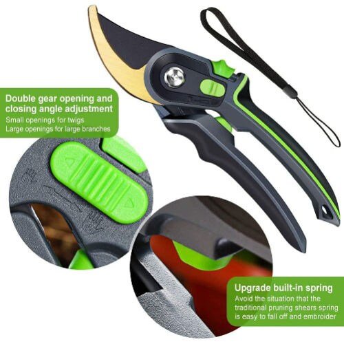 Stainless Steel Blade Heavy Duty Garden Pruner - Al Ghani Stores