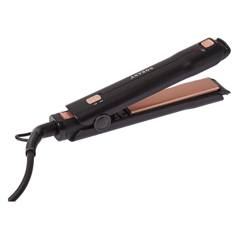 Travel Hair Straightener Solid ceramic plate - Al Ghani Stores