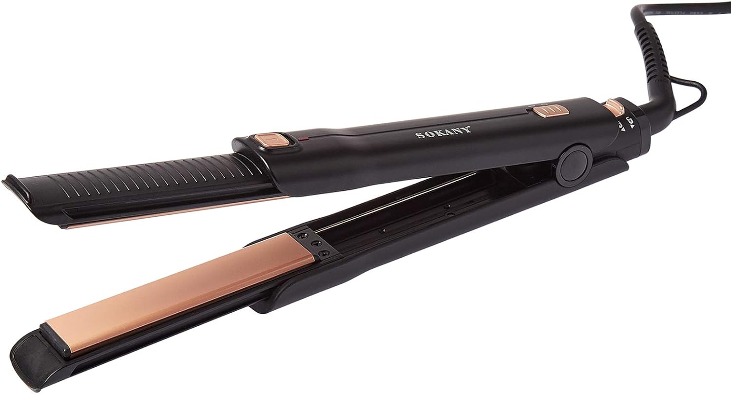 Travel Hair Straightener Solid ceramic plate - Al Ghani Stores