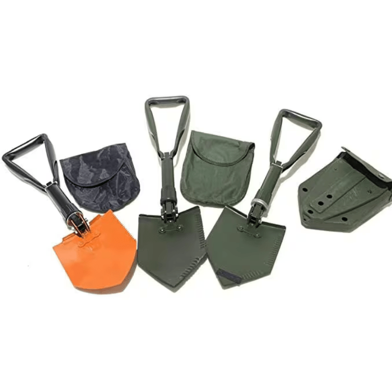 Tri-Fold Folding Shovel for Camping and Hiking - Al Ghani Stores
